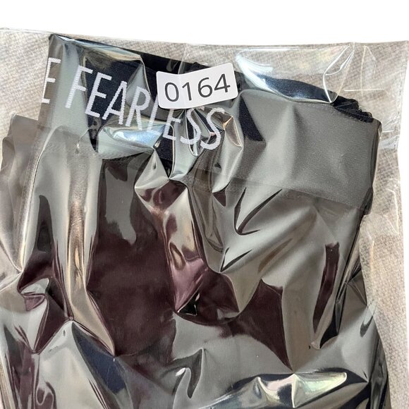 Nike Womens XS Black Dri-Fit Leggings With "Run Fast Live Fearless" Waistband - Picture 9 of 9